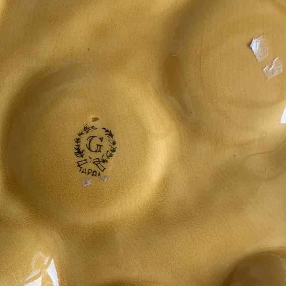 Devilled Egg Serving Platter Vintage - Picture 2 of 2
